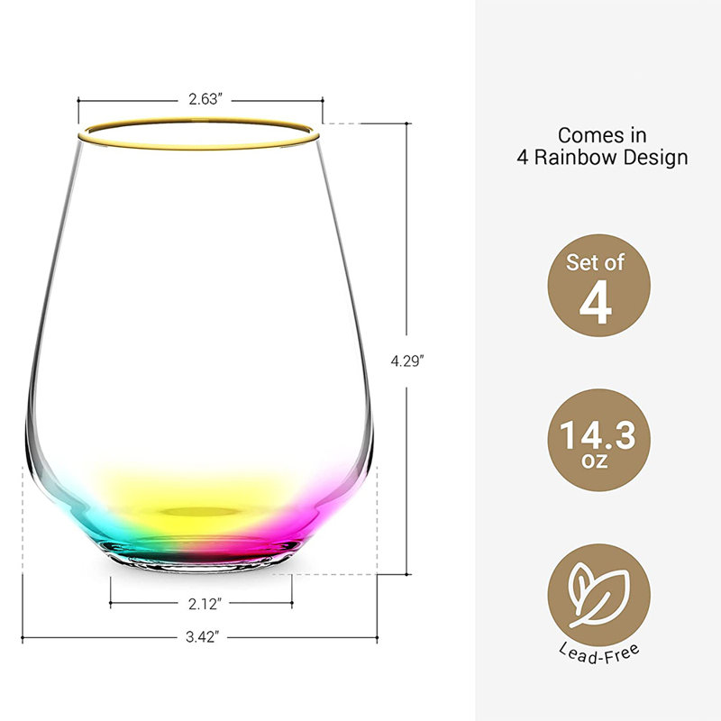 14.3oz. Drinking Glass Set
