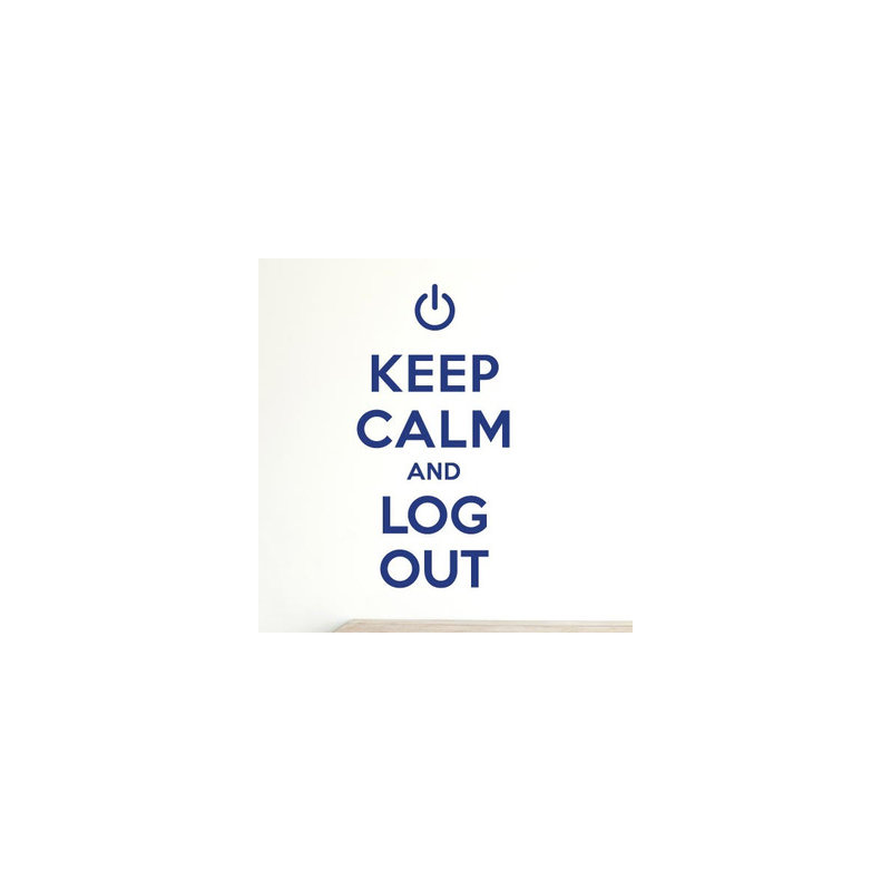 Wall Decal, Large, Blue