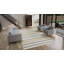 Beige Flatweave Wool Rug - 8'8" x 13'5"