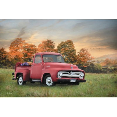 Automne brume sur toile par Lori Deiter