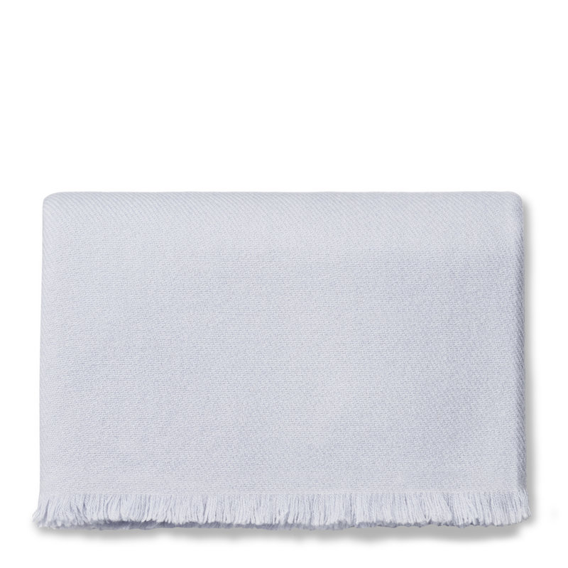 Noe Throw Blanket, Arctic Blue