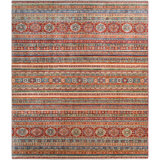 Hand Knotted Wool Area Rug