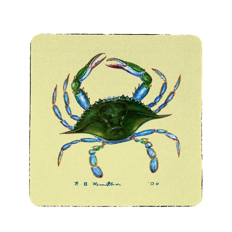 Sous-verre bleu