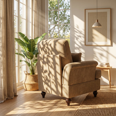 Canapé en chenille avec jupe à volants détachable de l 38,2 po x P 32,8 po x H 36,6 po Urban Ins