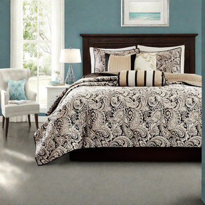 Ensembles de literie élégants en jacquard noir, confort en coton, luxe traditionnel pour la maison