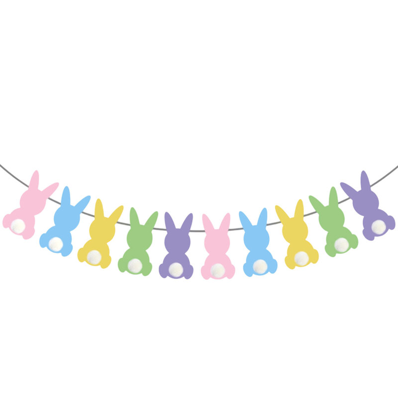 Easter-themed Decorations Easter Hanging Ornaments, Multicolor,Pink,Blue