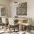 Tov Furniture Brut Travertine Pattern Indoor/Outdoor Dining Table-28821807
