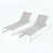 Gris clair / Blanc est en rupture de stock