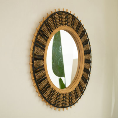 Wall-Mounted Decorative Mirror, Suitable For Bathroom, Bedroom, Living Room, Entryway, Etc.