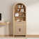 Bibliothèque de rangement arquée 78,7 "Chara