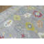 Tapis oriental gris noué à la main 9 pi 6 po x 12 pi 1 po Oushak 6E9C2343B1C54DC9A66BD638814D1B69