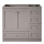 [Cabinet seulement] Meuble-lavabo gris de 36 po (lavabo non inclus)