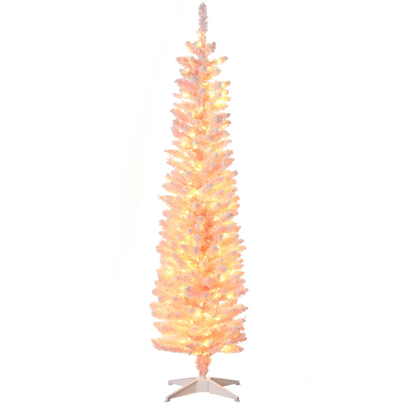 Arbre de Noël artificiel éclairé 6 pi