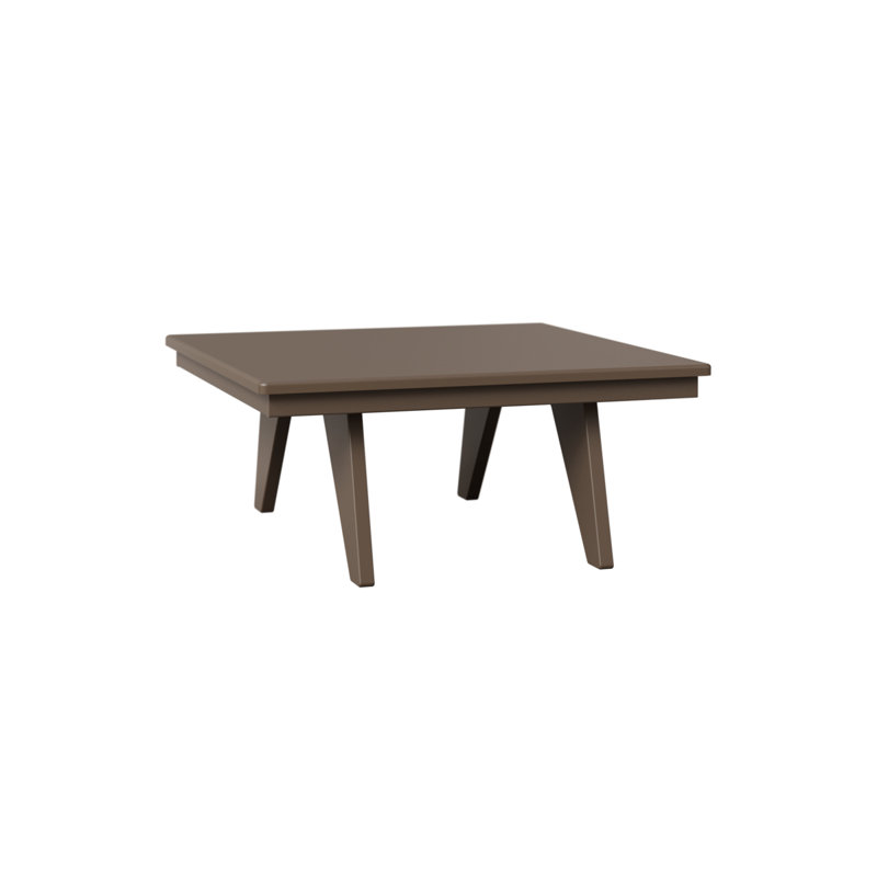 Outdoor Square Accessory Table, Clay
