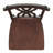 Alyssha Solid Wood Cross Back Side Chair-2016610184