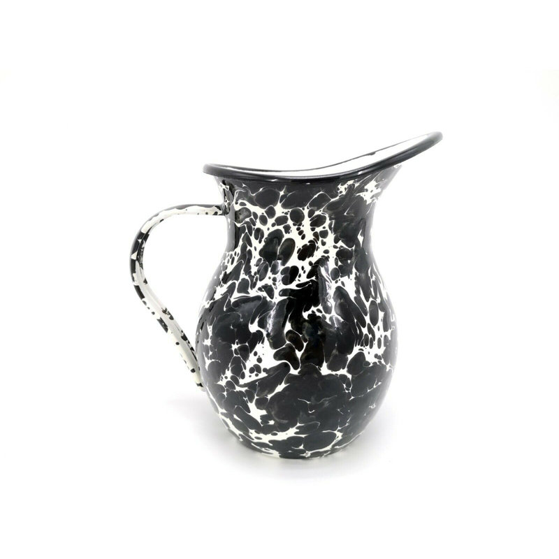 Carden Marble Pouring Watering Spout 1.2L Jug, Black