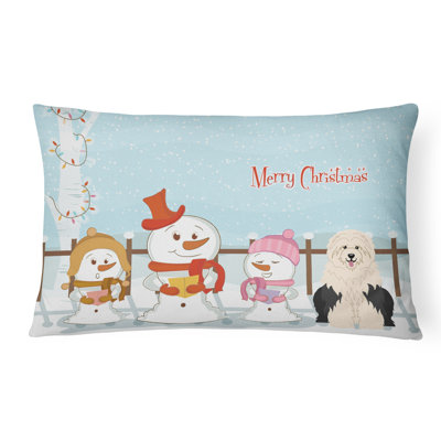 Coussin lombaire intérieur / extérieur Merry Christmas