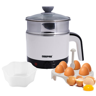 Geepas 1.7L Stainless Steel Electric Tea Kettle