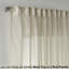 Extra Long & Extra Wide Chiffon Faux Silk Crep Single Panel Curtain-75301844-75301843
