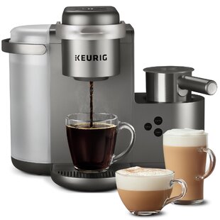  Keurig K-Supreme Single Serve K-Cup Pod Coffee Maker (Black)  Bundle with 12-Ounce Double Wall Stainless Steel Tumbler and Handheld Milk  Frother (3 Items): Home & Kitchen