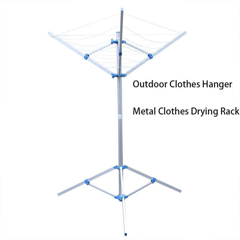 Rotary Clothesline Dryer Laundry Rack Folding Clothes Drying Umbrella New