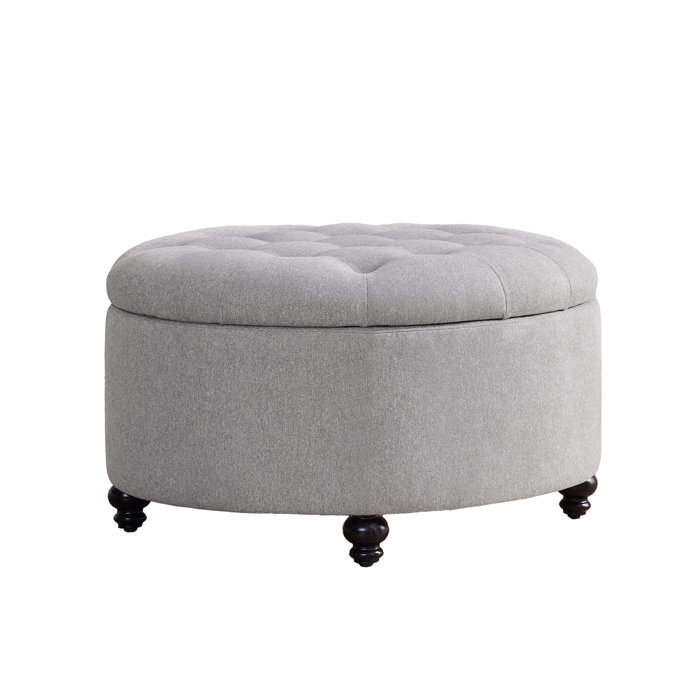 Charlton Home® Daquasha Upholstered Ottoman & Reviews | Wayfair