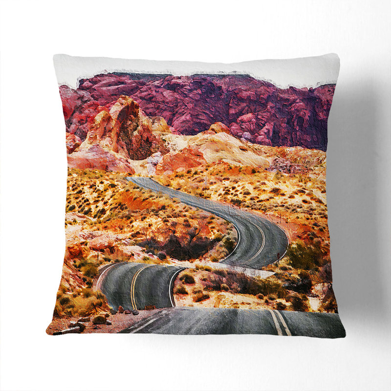Square Throw Cushion, 55cm H x 55cm W x 20cm D
