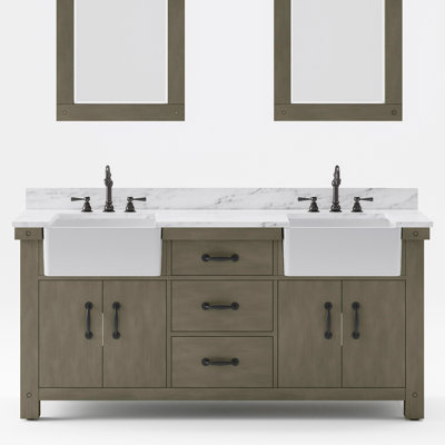Paisley 72'' W Double Vanity