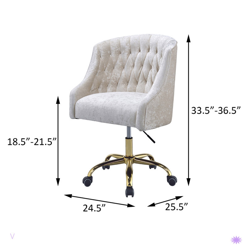 Chaise de bureau Moden capitonnée pour bureau à domicile
