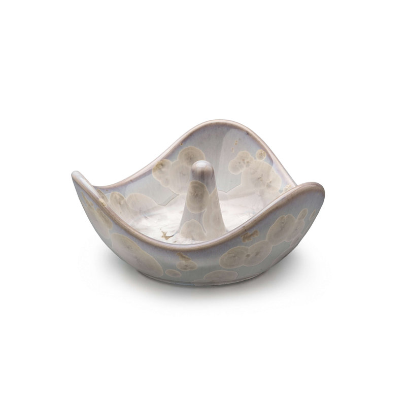 Crystalline Ring Holder, Cadent White