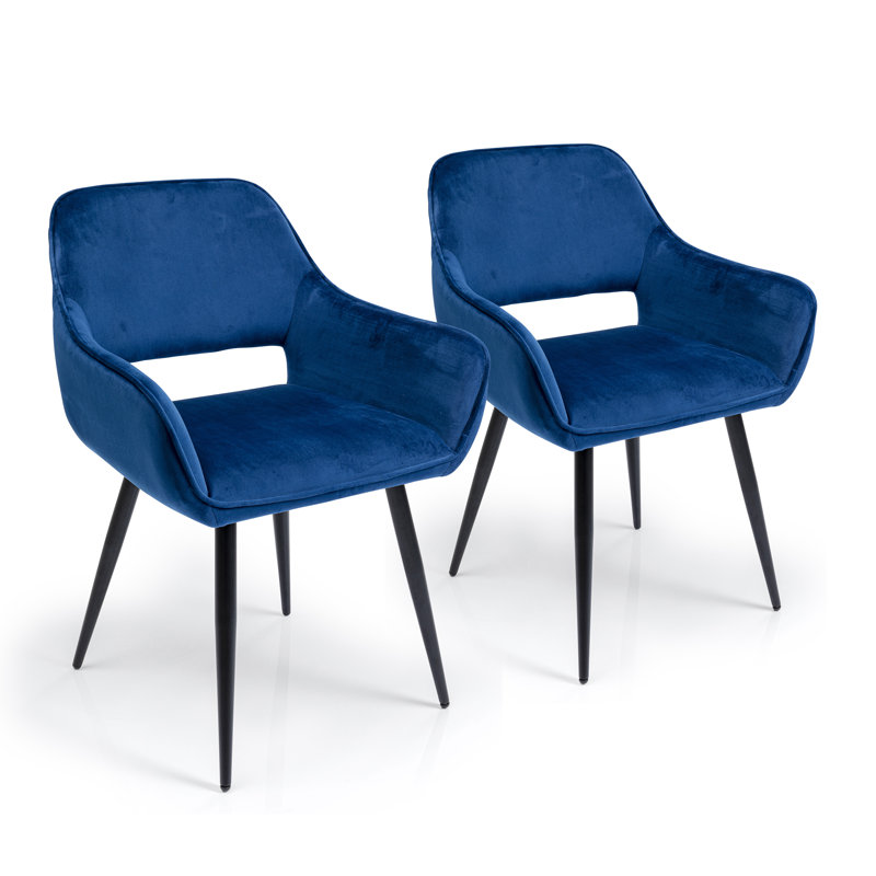 Chair with Armrest San Francisco, Blue