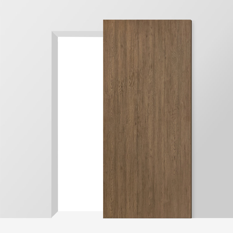 Porte de grange coulissante en noyer, 30 po x 92 po
