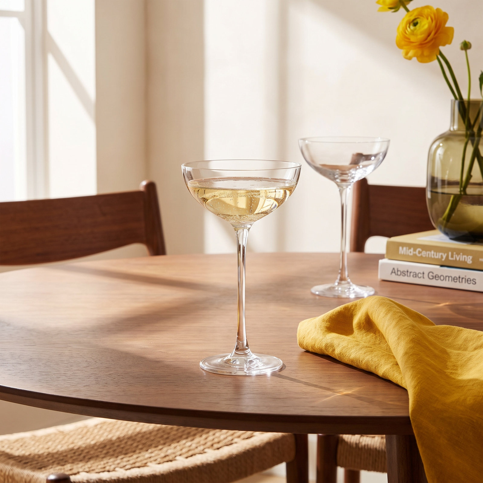 Hepburn Crystal Coupe Glass