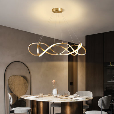 1 - Light LED Unique/Statement Pendant