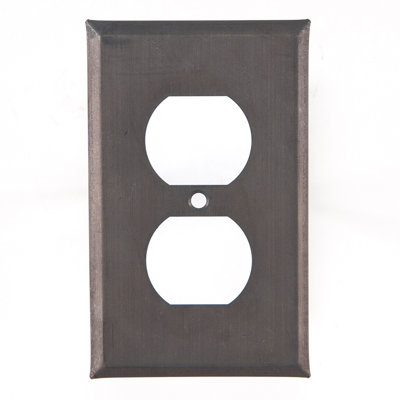No Subject 1 - Gang Duplex Outlet Standard Wall Plate
