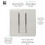 Trendi Switch 2 Gang Retractive Home Automation Switch-86175386