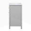 Ensemble de meuble-lavabo autoportant avec portes à fermeture douce