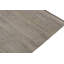Silk Striped Area Rug in Gray/Beige/Brown/Charcoal Black