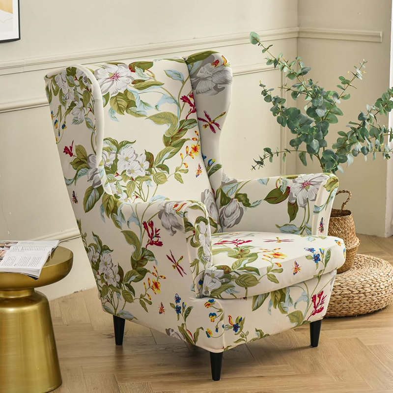 T-Cushion Wingback Slipcover