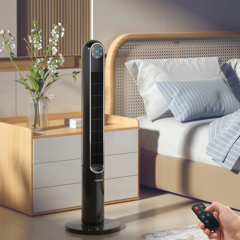 Ventilateur tour 42 po Costway, Noir
