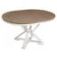 Ensemble de table de salle à manger extensible 5 pièces TREXM Table ronde extensible et 4 chaises rembourrées pour salle à manger et salon-133403322-133403323-133403325-133403327