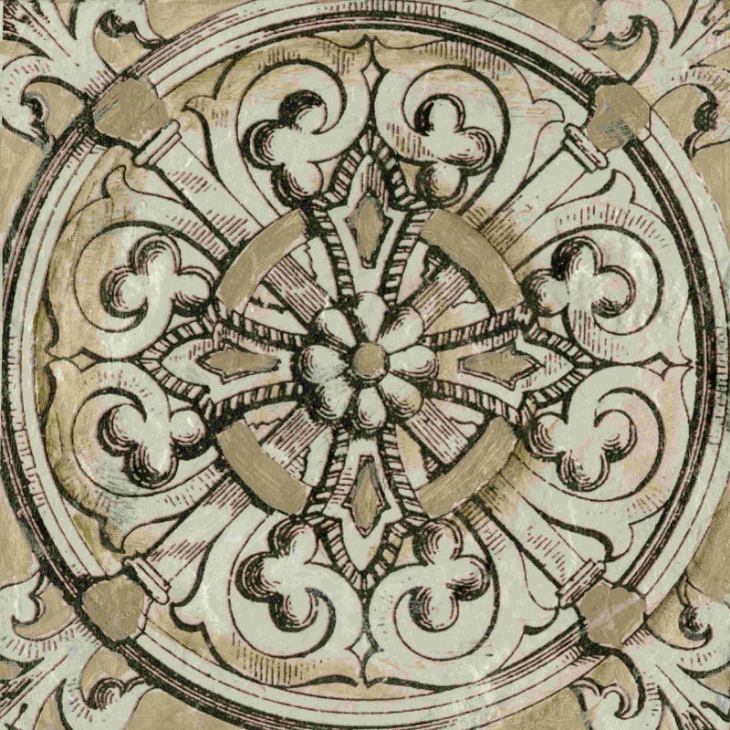 Renaissance Composition V, H 12 po x l 12 po