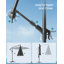 Piqua 300cm Lighted Market Parasol-247176260