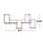 Kennelly 6 Bottle Wall Mounted Wine Bottle & Glass Rack in