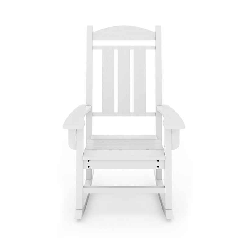 Chaise berçante Traditional, Blanc