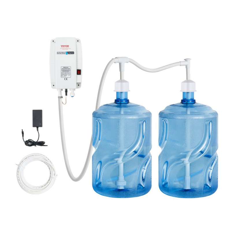 Système de pompe de distribution d'eau en bouteille 2 x 5 gallons