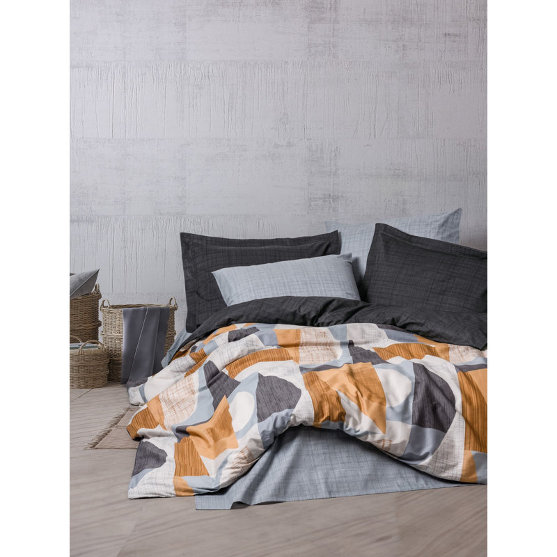 No Pattern Duvet Cover Set with Pillowcases Included
