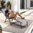 Cllgone Folding and Reclining Aluminum Outdoor Chaise Lounge-59498846