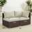 4-person Patio Conversation Sofa Set With Cushion-809577240