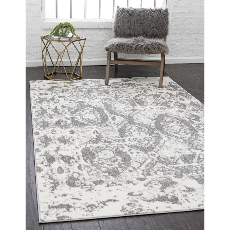 Walmoor Ikat Indoor Rug, Rectangle 8' x 10'